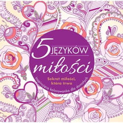 Pięć języków miłości kolorowanka dla dorosłych