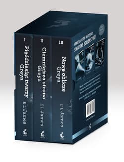 Pięćdziesiąt twarzy Greya / Ciemniejsza strona Greya / Nowe oblicze Greya Pakiet - E. L. James, P.D. James