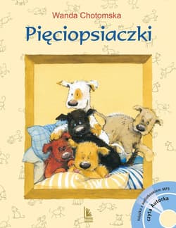 Pięciopsiaczki + CD - Wanda Chotomska