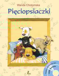 Pięciopsiaczki + CD - Wanda Chotomska