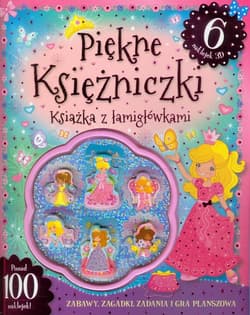 Piękne księżniczki. Książka z łamigłówkami