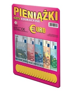 Pieniążki edukacyjne - Euro