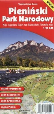 Pieniński Park Narodowy. Mapa turystyczna 1:20 000 Mapa wodoodporna wyd. 3 - Opracowanie Zbiorowe