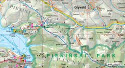 Galeria - zdjęcie nr. 2 - Pieniny mapa turystyczna laminat mini 2020
