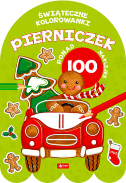 Pierniczek. Kolorowanka z naklejkami - Opracowanie Zbiorowe