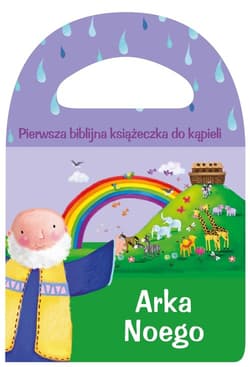 Pierwsza biblijna książeczka do kąpieli Arka Noego Piszcząca seria kąpielowa