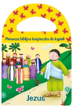 Pierwsza biblijna książeczka do kąpieli Jezus Piszcząca seria kąpielowa