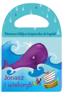 Pierwsza biblijna książeczka do kąpieli Jonasz i wieloryb Piszcząca seria kąpielowa