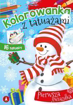 Pierwsza gwiazdka. Kolorowanka z tatuażami