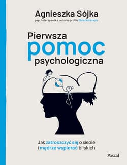 Pierwsza pomoc psychologiczna. Jak zatroszczyć się o siebie i mądrze wspierać bliskich - Sojka  Agnieszka