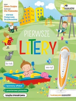 Pierwsze litery Książka interaktywna - pióro KAKADU do aktywacji - Oliwia Dulęba