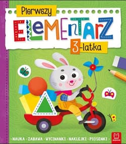 Pierwszy elementarz 3-latka Nauka zabawa wycinanki naklejki piosenki - Agnieszka Bator