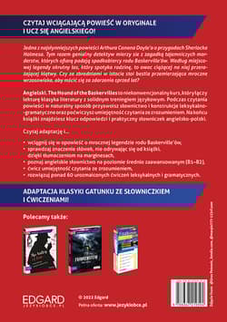 Galeria - zdjęcie nr. 2 - Pies Baskerville'ów / The hound of the Baskervilles. Adaptacja klasyki z ćwiczeniami. Angielski z ćwiczeniami wyd. 2