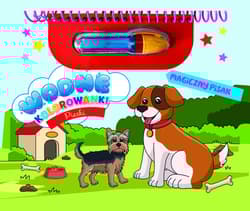 Pieski. Wodne kolorowanki. Magiczny pisak - Praca zbiorowa