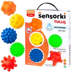 Piłeczki sensoryczne Sensorki Bez dziurki 5szt