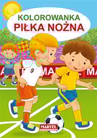 Piłka nożna. Kolorowanka