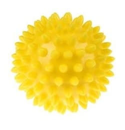 Piłka rehabilitacyjna żółta 5,4cm