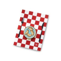 Pin pierogi na talerzu