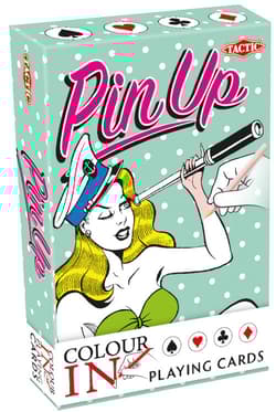 Pin-Up Color-In Playing 55 kart