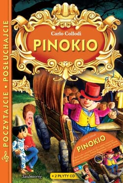 Pinokio z płytą CD Poczytajcie, posłuchajcie - Carlo Collodi