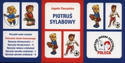 Piotruś sylabowy - pakiet sześciu talii kart do gry - Jagoda Cieszyńska