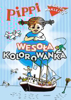 Pippi Wesoła kolorowanka z naklejkami - Opracowanie Zbiorowe