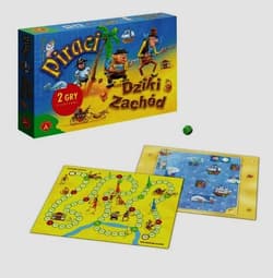Piraci Dziki zachód 2 gry planszowe