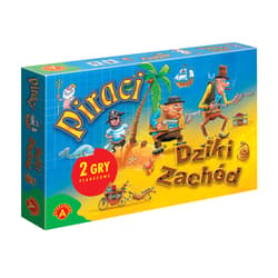 Piraci Dziki zachód 2 gry planszowe
