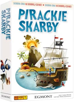 Pirackie skarby - gra planszowa - Łukasz Woźniak