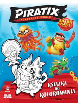 Piratix - książka do kolorowania - Praca zbiorowa