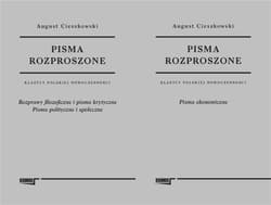 Pisma rozproszone Tom 1 i 2 - August Cieszkowski