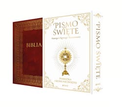 Pismo Święte Starego i Nowego Testamentu. Biblia Domowa.. Pamiątka I Komunii Świętej