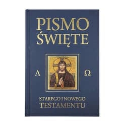 Pismo Święte Starego i Nowego Testamentu (granatowe)