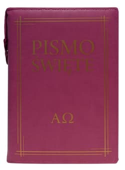 Pismo Święte Starego i Nowego Testamentu (różowe etui)