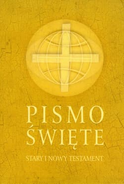 Pismo Święte Stary i Nowy Testament B6 okładka beżowa