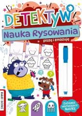 Piszę i zmazuję detektyw nauka rysowania - Praca zbiorowa