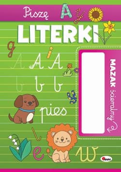 Piszę literki. Mazak ścieralny - Elżbieta Korolkiewicz