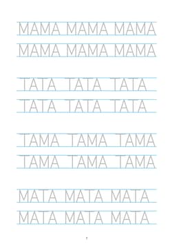 Galeria - zdjęcie nr. 2 - Piszę wielkie litery po śladzie 2 Wyrazy i zdania