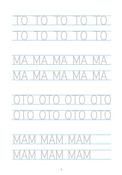 Galeria - zdjęcie nr. 3 - Piszę wielkie litery po śladzie 2 Wyrazy i zdania