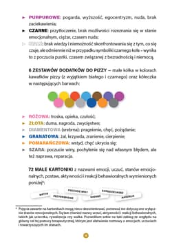 Galeria - zdjęcie nr. 2 - Pizza emocji zestaw dla dzieci ułatwiający wyrażanie i opisywanie uczuć