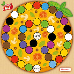 Galeria - zdjęcie nr. 3 - Pizza emocji zestaw dla dzieci ułatwiający wyrażanie i opisywanie uczuć