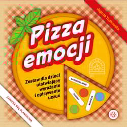 Pizza emocji zestaw dla dzieci ułatwiający wyrażanie i opisywanie uczuć - Jagoda Tuchowska