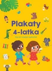 Plakaty 4-latka. Uczę się i rozwijam wyobraźnię! - Isabelle Jacque (ilustr.)