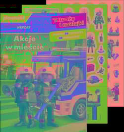 Plamobil Action Heroes. Tatuaże i naklejki Akcje w mieście - Praca zbiorowa