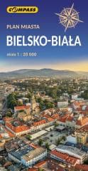 Plan miasta - Bielsko-Biała 1:20 000 - Praca zbiorowa