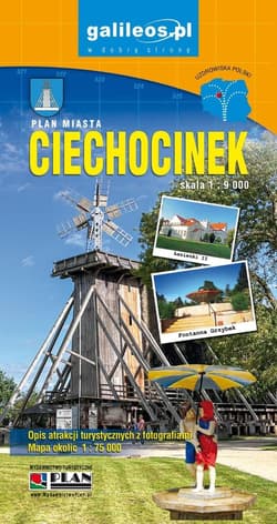Plan miasta - Ciechocinek 1:9 000 - Praca zbiorowa