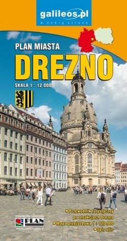 Plan miasta - Drezno 1:12 000 - Praca zbiorowa