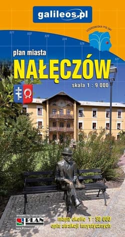 Plan miasta i mapa okolic - Nałęczów 1:9000 w.2026 - Praca zbiorowa