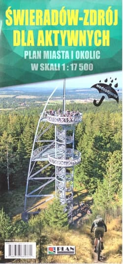 Plan miasta i okolic - Świeradów-Zdrój 1:17 500 - Praca zbiorowa