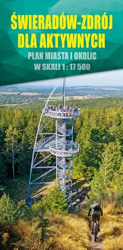 Plan miasta i okolic - Świeradów-Zdrój 1:17 500 - Praca zbiorowa